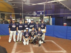 Eagles Baseball 13/14U PBI League Indoor Season Runners Up