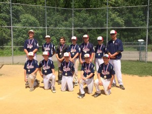 Eagles Baseball 13U spring 2015 champions